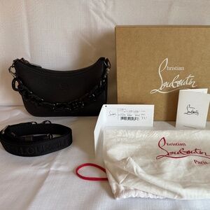 Christian Louboutin Loubila Chain Mini Shoulder Bag – Full Set